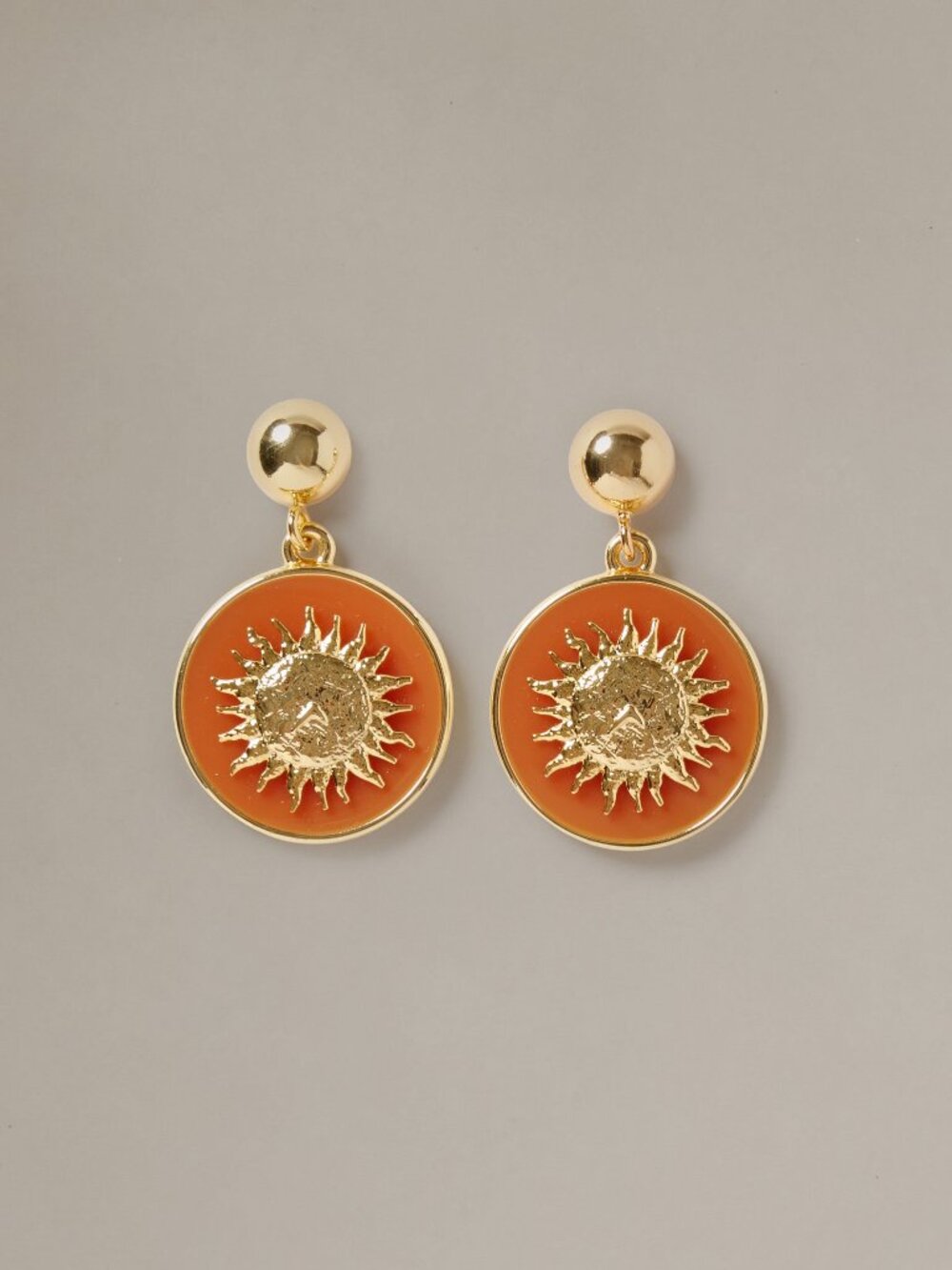 J McLaughlin Charm Earrings - Gold NEW